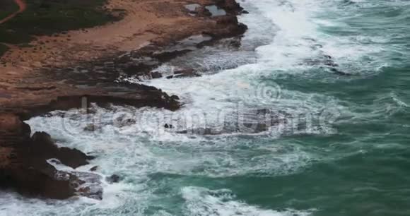 罗什哈尼克拉的海岸线景观视频的预览图