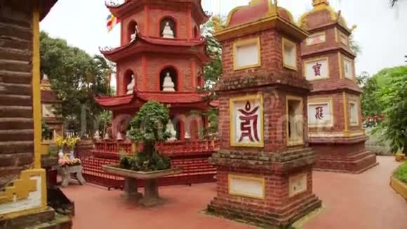 越南河内寺塔视频的预览图