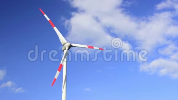 可再生电力风车替代能源视频的预览图