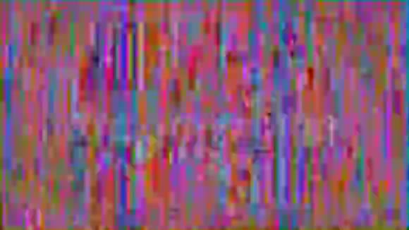 数字生成的闪光动画彩虹数据崩溃模仿视频的预览图