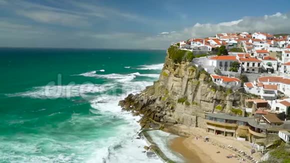 阿岑斯多玛辛特拉葡萄牙沿海城镇视频的预览图