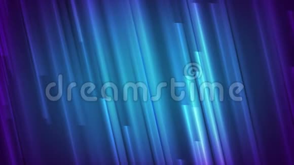 蓝色霓虹灯发光条纹抽象现代运动背景视频的预览图