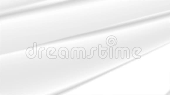 白色灰色平滑条纹抽象现代运动背景视频的预览图