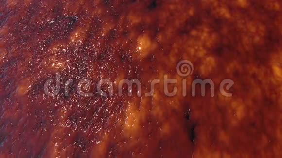 抽象有机湿黏液生物物质背景像运动背景一样晃动的肉视频的预览图