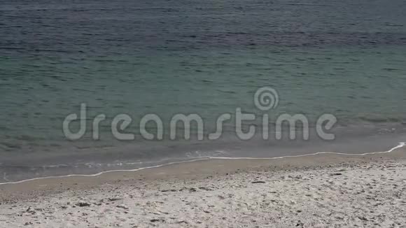 夏日宁静的海滨视频的预览图