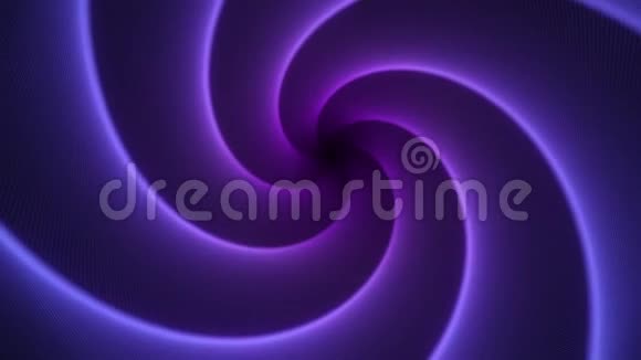 穿越抽象的霓虹隧道发光虫洞运动背景视频的预览图
