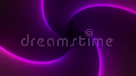 穿越抽象的霓虹隧道发光虫洞运动背景视频的预览图