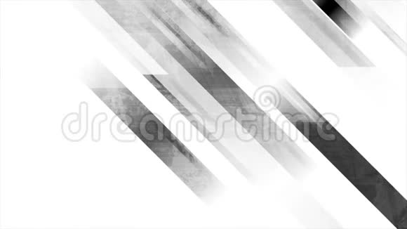 灰色条纹抽象几何运动背景视频的预览图