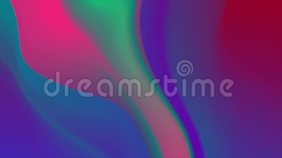 抽象的彩色液体波未来运动背景视频的预览图