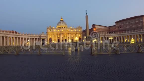 梵蒂冈罗马圣彼得巴西利卡视频的预览图