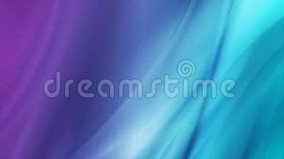 抽象蓝紫色液体模糊波视频动画视频的预览图