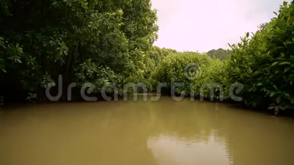 从船上观看虎滩红树林ayahkeumen视频的预览图