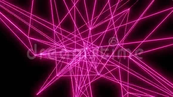 粉色线条运动背景视频的预览图