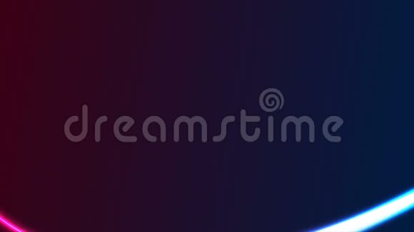 蓝色紫外线氖波纹线抽象背景视频的预览图