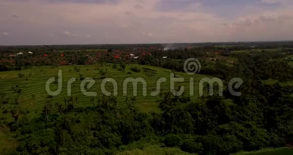 印度尼西亚巴厘的空中景观视频的预览图