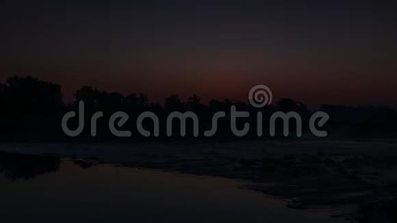 萨瓦河上的日出时间视频的预览图