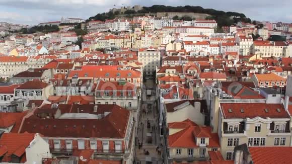 葡萄牙里斯本奥古斯塔罗亚航空景观视频的预览图