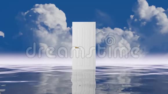 镜海上的天堂门视频的预览图