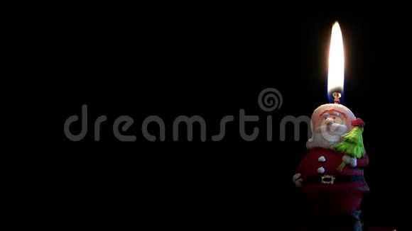 圣诞老人蜡烛视频的预览图