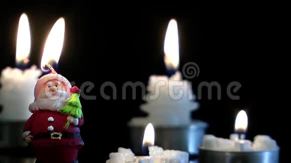 圣诞老人蜡烛视频的预览图