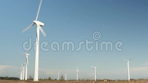 风力发电风力发电机视频的预览图
