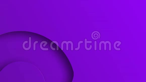 4k三维抽象创意紫色背景与动画视频的预览图