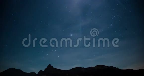 夜空中满是星星视频的预览图