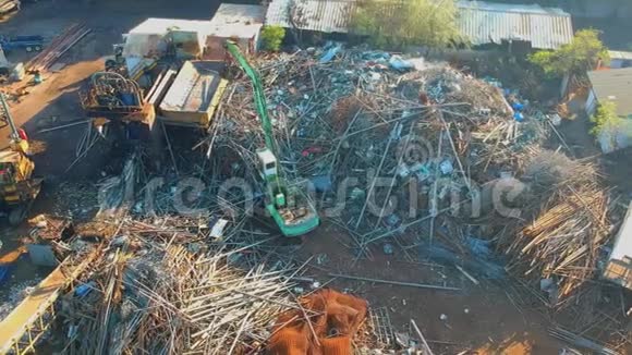 钢堆料场回收工艺视频的预览图