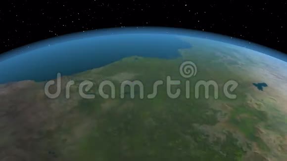 地球冰川4K三维动画视频的预览图