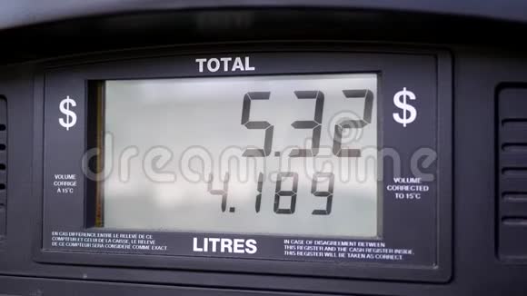 关闭泵屏上不断上涨的天然气价格视频的预览图
