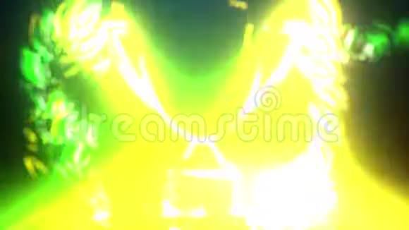 金杯隔离在视频动画上视频的预览图