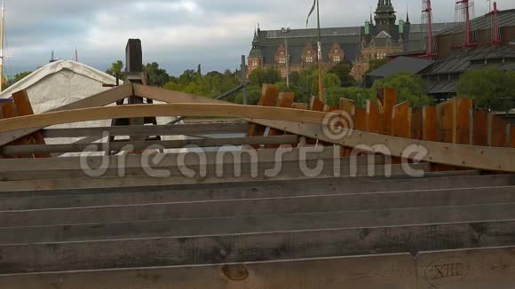 骷髅木船斯德哥尔摩的维维尔瑞典视频的预览图