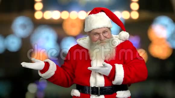 快乐圣诞老人营销视频的预览图