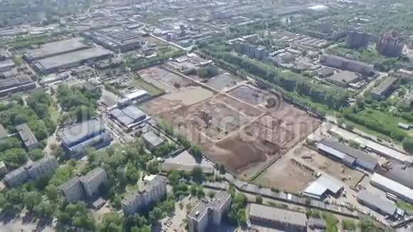 市Perm的产业区域视频的预览图