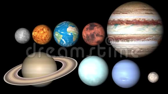 太阳系的所有行星视频的预览图
