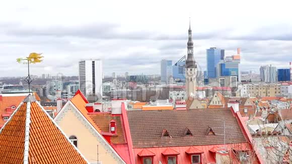 塔林城的背景视频的预览图