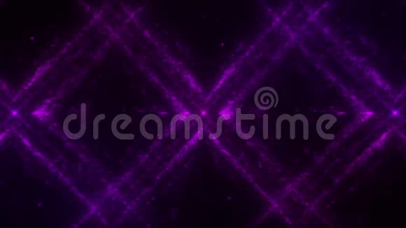 紫色X粒子网格循环运动图形背景视频的预览图