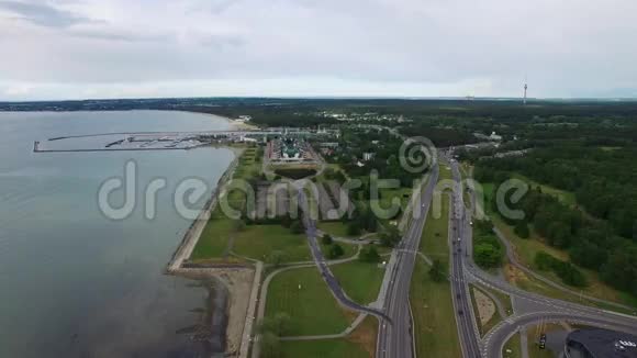 波罗的海海滩爱沙尼亚塔林视频的预览图