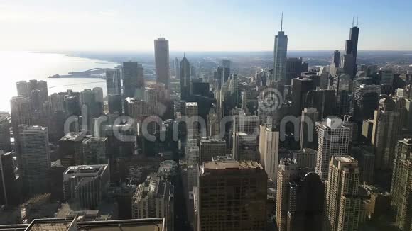芝加哥天际线威利斯塔全景视频的预览图