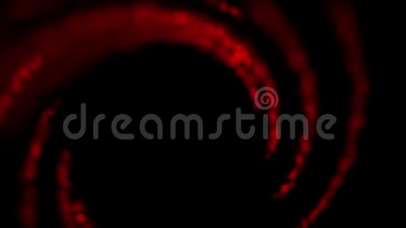 抽象红色螺旋运动视频的预览图