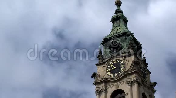 圣尼古拉斯教堂时间流逝布拉格视频的预览图