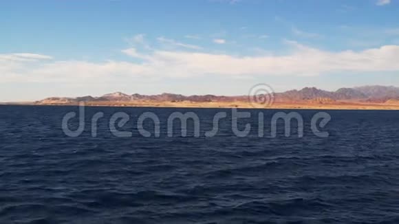 海岸线红海西奈埃及视频的预览图