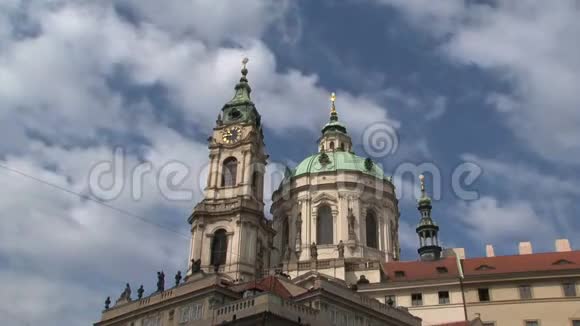 圣尼古拉斯教堂时光流逝布拉格视频的预览图