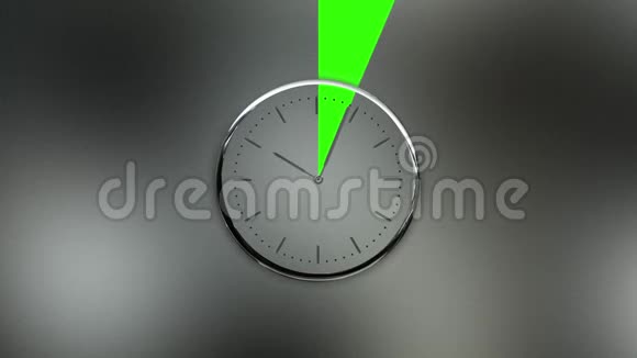 时钟使完全负载过渡到绿色视频的预览图
