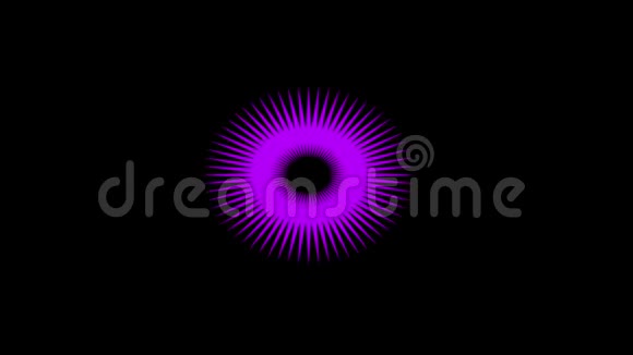 抽象创意动画背景粉色螺旋幻觉循环的粉色错觉视频的预览图