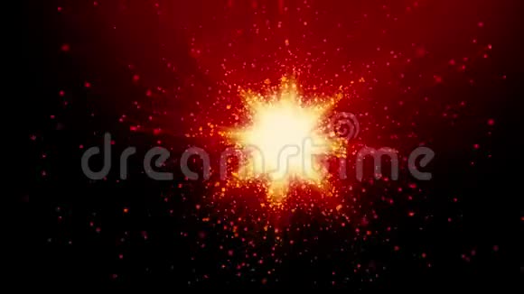 宇宙大爆炸红色爆炸视频的预览图