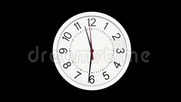 标准时钟的时间推移视频的预览图