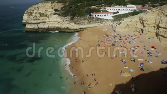 贝纳吉尔海滩航空视频的预览图
