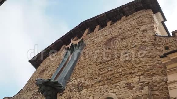 圣斯皮利托教堂是意大利北部贝尔加莫的一座教堂是意大利美丽的城市之一哥伦比亚视频的预览图