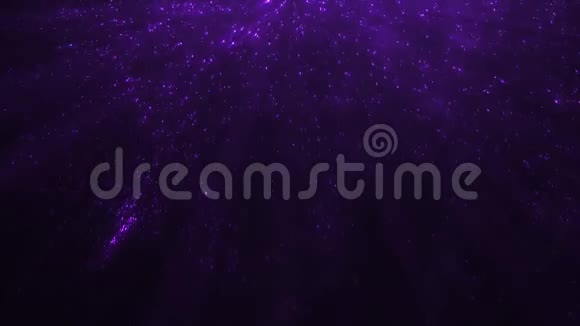 紫色运动背景下降离焦波克灯光雪环4k视频的预览图
